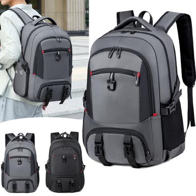 Mochila para Viagem de Negócios de Curta Distância Esportes ao Ar Livre Lazer Mochila Escolar para Estudante Grande Capacidade Multifuncional Bolsa para Computador USB