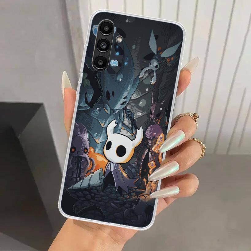 Hollow Knight Cartoon Phone Case for Samsung Galaxy A17 A16 A26 A36 A56 A15 A25 A35 A55 A14 A24 A34 A54 A13 A23 A33 A53 A05S A04