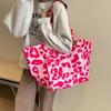 Leopard Tote Bag Large Capacity Bag Women's Shoulder Shopper Bag