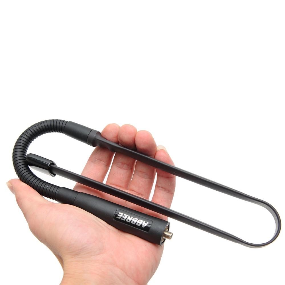 ABBREE AR-152 AR-148 Tactical Antenna SMA-Female Coaxial Extend Cable for Baofeng UV-5R UV-82 UV-9R PLUS Walkie Talkie
