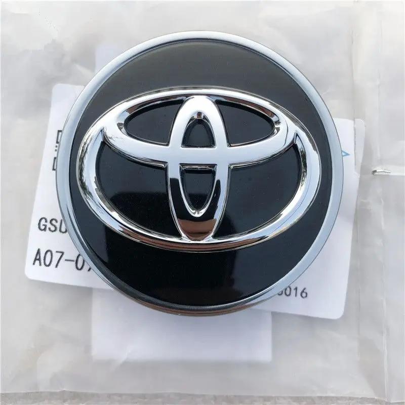 Toyota 2026 Nuovi Copricerchi 4pz 62mm Mozzo Centrale Ruota Auto Tappo Mozzo Centrale Copertura Antipolvere Cerchione Mozzo Emblema Toyota c Adesivo Auto