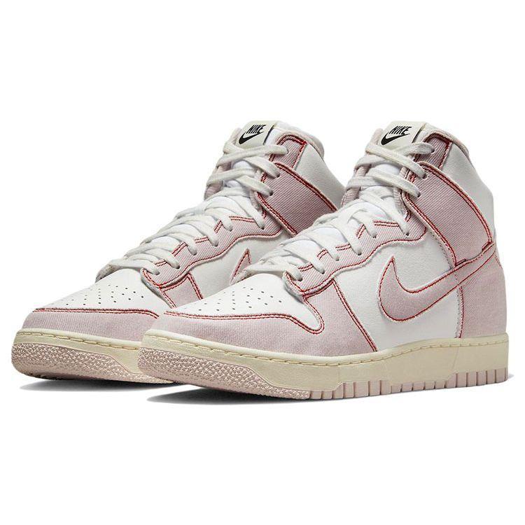 Nike Dunk High 1985 Barely Rose Sneakers Unisex Różowy Biały Żaglowy DQ8799-100