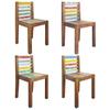 Day and Night - Day and Night Dining Chairs 4 Units Solid Recycled Wood