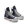 Converse Chuck 70 Plus Retro Denim High-Top Canvas Shoes Unisex Sneakers Black Gray A03960C