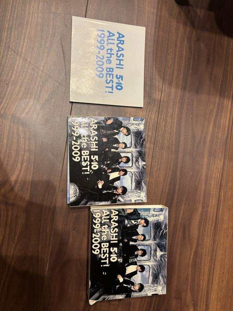 [USED] Arashi 5×10 All the BEST 1999-2009 First Limited Edition?