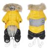 Holapet Winter Hundemäntel für kleine Hunde Warme Kleidung Haustier Wasserdichte Reflektierende Overalls Welpenjacke Mantel Chihuahua Overall
