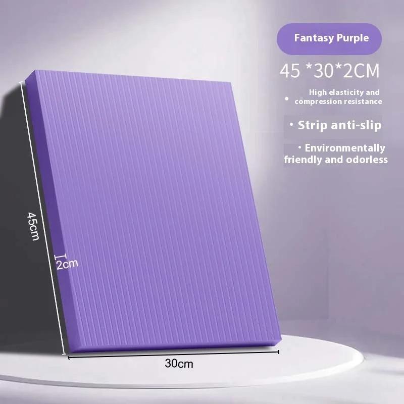 45*30Cm Yogamatte Dick Rutschfest Gymnastik Fitnessmatte Pilates Reformer Yoga Knie Core Krafttraining Trainingsmatte Für Zuhause