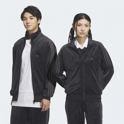 Stylish Velvet Loose Fit Firebird Track Top  Kq5474 