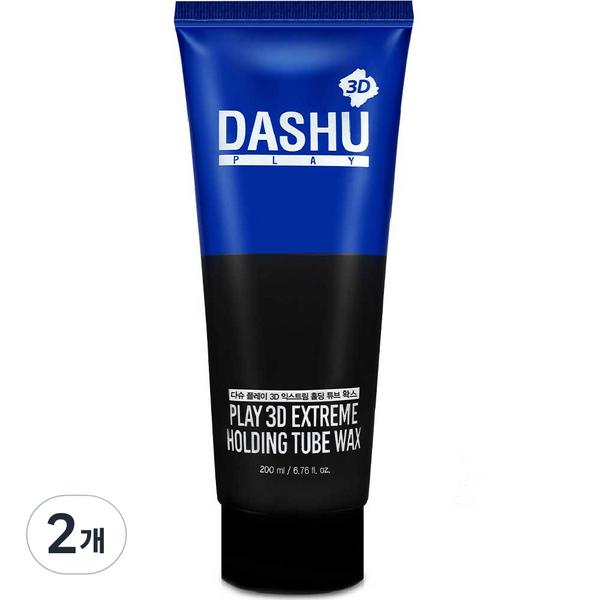 

Dashu Play 3D Extreme Holding Tube Wax, 200ml, 2 units, Korea best mens hair products