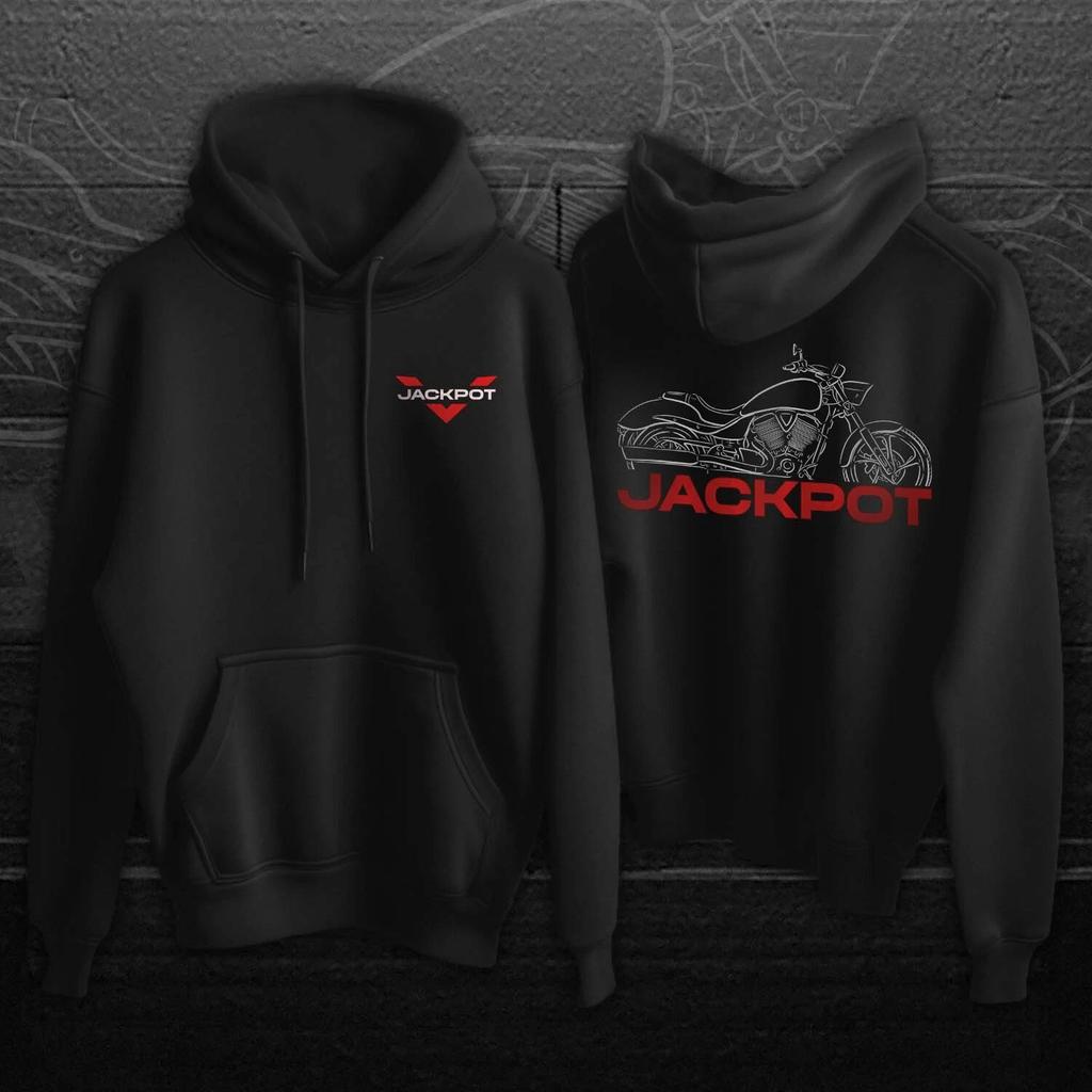 Victory Jackpot 2010-2015 Motorcycle Hoodie for Cruiser Bikers