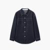 EICHITOO Spring 2026 Rigid Denim Cardigan Jacket