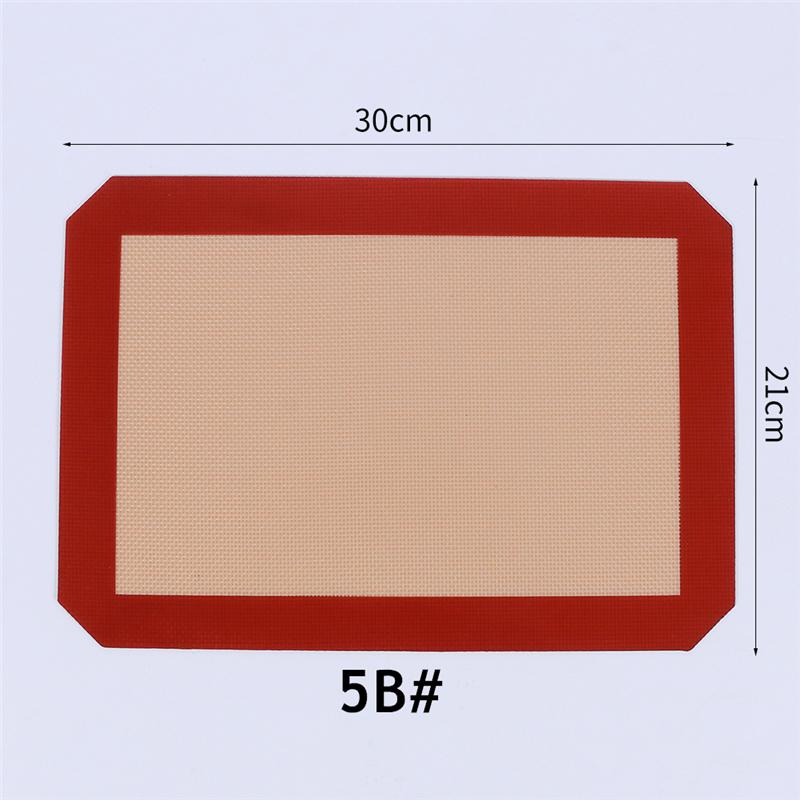 Amoliy Non-stick Silicone Baking Mat High Temperature Resistant Glass Fiber Oven Mat Baking Mat Macaron Mat Baking Accessories