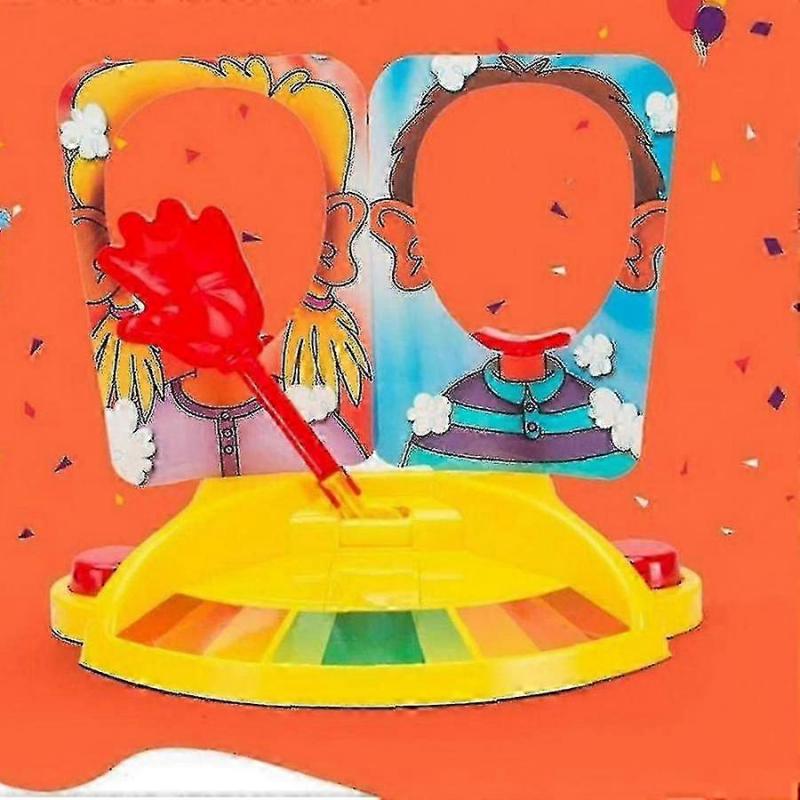 Juego de Juguete Cara Showdown Pastel Tarta de Crema en la Cara Juego de Fiesta Familiar Gadgets Divertidos Bromas Travesuras Chistes