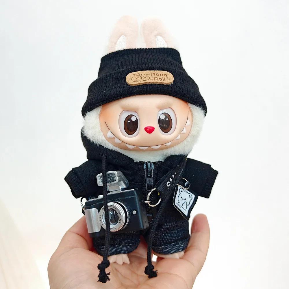 

Одежда для куклы Лабубу Академия Крутая Тень Набор Униформы 17см Плюшевая Кукла Одежда Аксессуары Лабубу I II Кукла Айдола Сидящая Вечеринка no doll