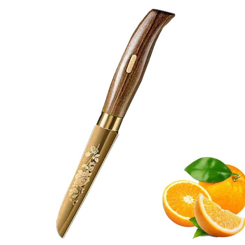 

Кухонный нож Нож для фруктов из нержавеющей стали Удобный домашний офисный карманный нож Нож для чистки овощей для студентов общежития Специальный нож