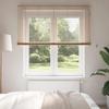 Louver Blinds Oak Effect 155 X 160 Cm 35 Mm Solid Paulownia Wood