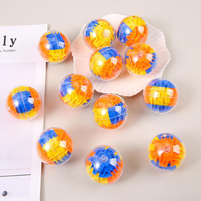 3D Magischer Würfel Labyrinth Kugel Aus Kunststoff Für Kinder Pädagogisches Spielzeug Geschenk