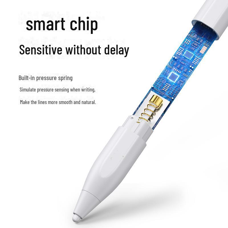 Jiletang White Silicone Capacitive Stylus Pen for Tablet and Mobile Touch Screens