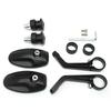 Motorcycle Bar End Rearview Side Mirrors CNC Motorcycle Bar End Black Rearview Side Mirrors for