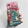 Cute Case For LG Q6 Fundas LG G6 Mini Capa Coque Printing Shell Protective Cover Soft Silicone Cartoon Black Casing
