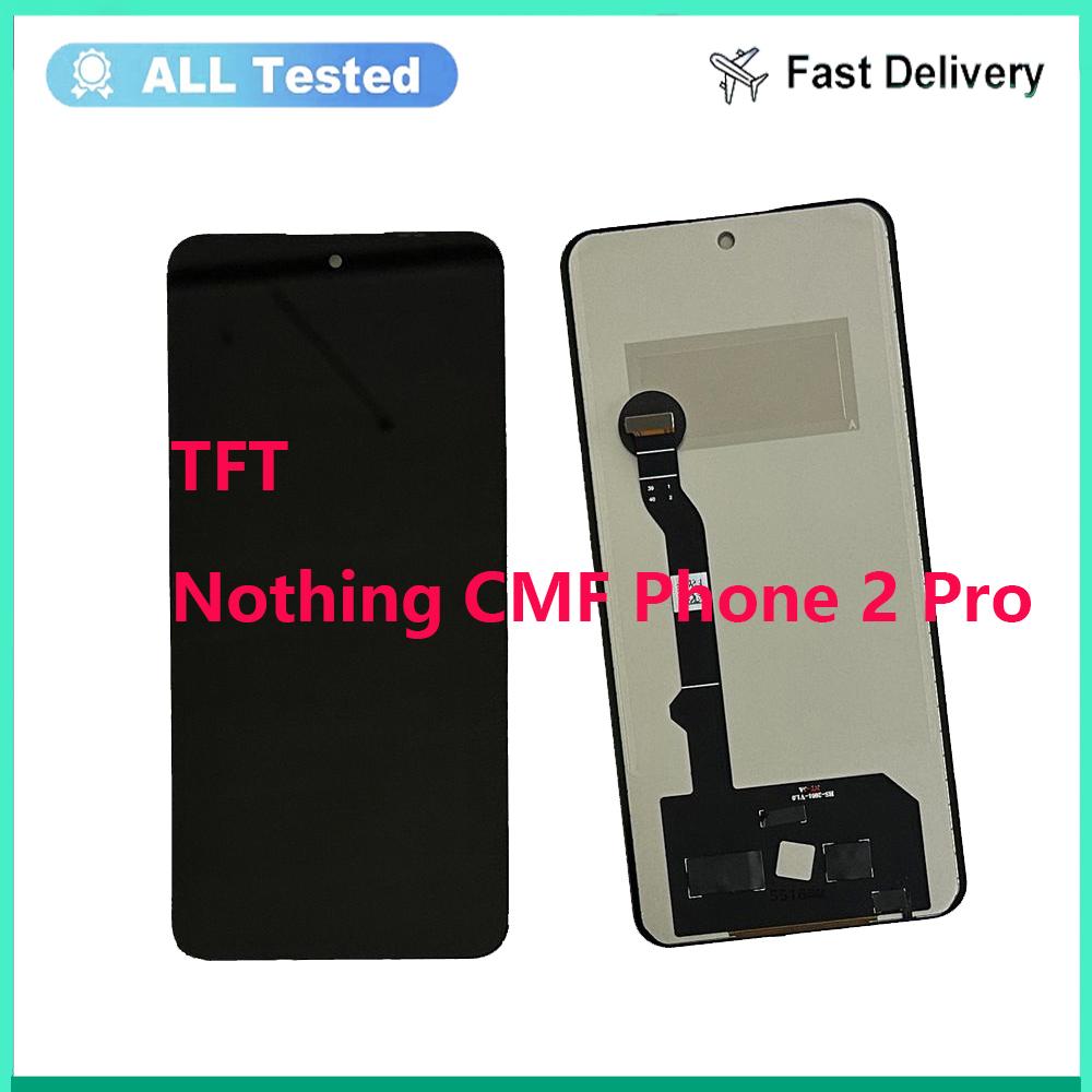 

LCD Screen and Digitizer Full Assembly For TFT Nothing CMF Phone 2 Pro A001