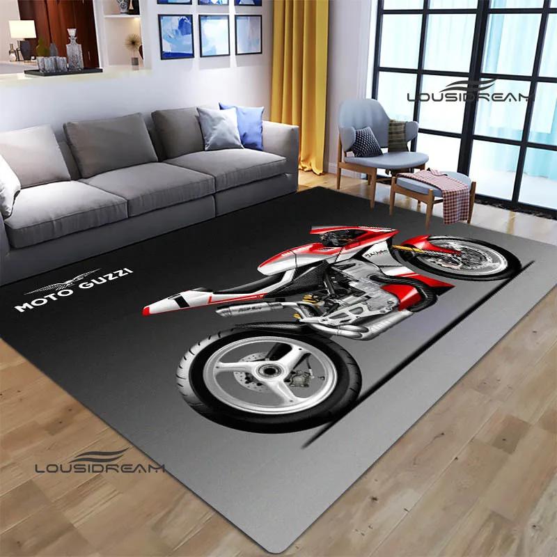 3D Guzzi motorcycle Printed Carpet Non-slip carpet Fashion yoga mat carpets for bed room outdoor rug bedroom decor birthday gift