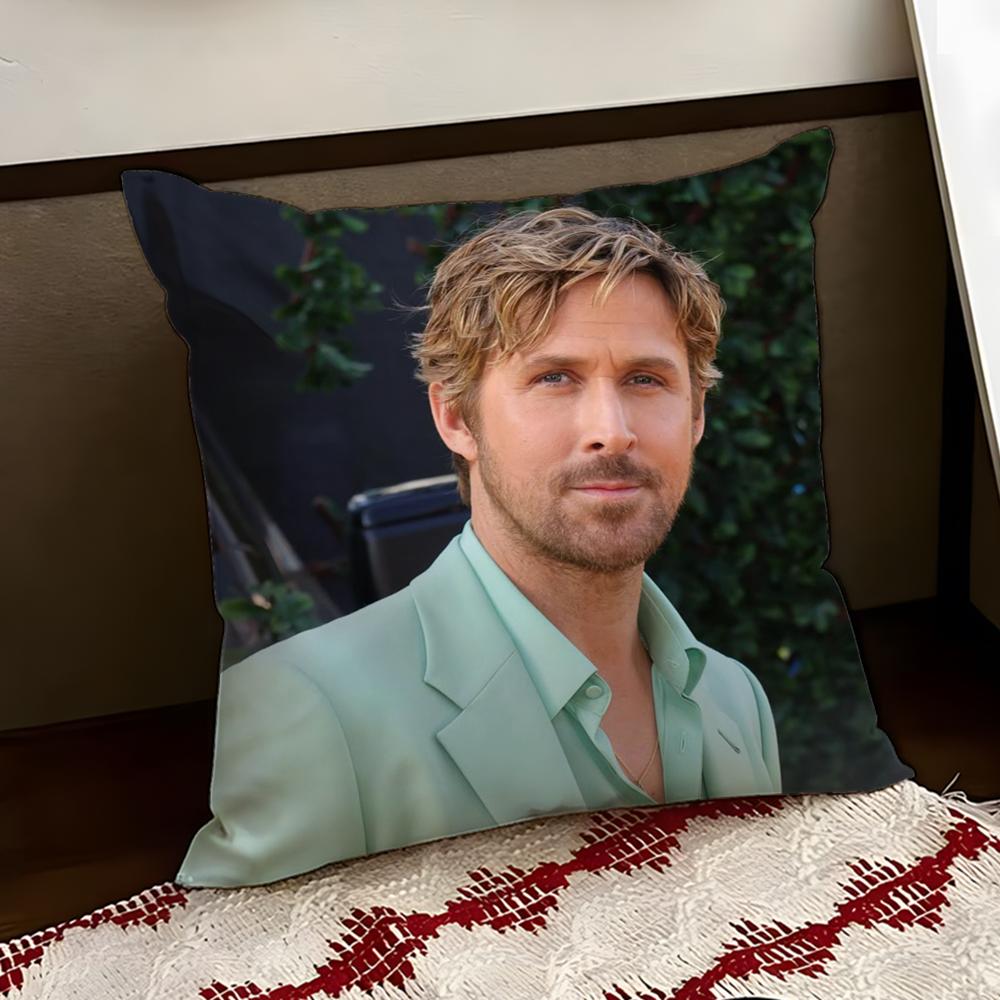 Singer RRyan Gosling Cushion Cover Reversible Soft Durable Pillow Cover Home Car MultiScene Use for Daily Comfort