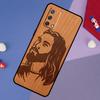Buddha Jesus Guadalupe Wood Case For Oppo A6 Pro A5 A18 A38 A58 A78 A98 A54 A74 A94 A17 A57 A80 A60 A40 A96 A76 A16 A15