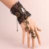 Fingerless Rings Gloves for Masquerade Balls Cosplay Costume Female Accessories