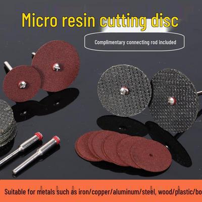 Small Resin Cutting Disc for Metal - Double Mesh Saw Blade & Mini Grinding Wheel