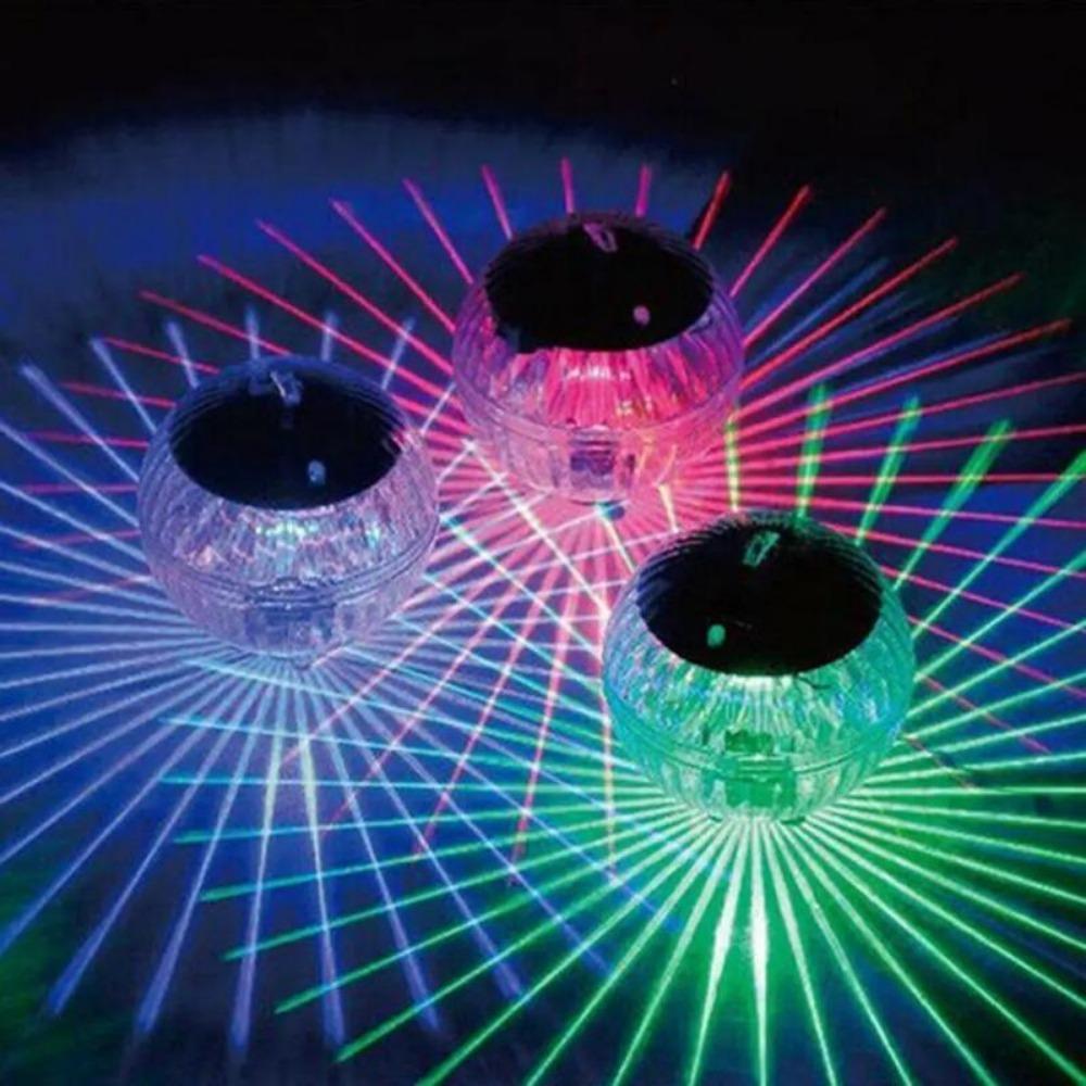 Solar Floating Lights Swimming Pool Waterproof LED Solar Power Multi Color Changing Water Drift Lamp For Fish Tank Pond