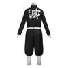 Anime Himejima Gyomei Cosplay Kostüm Mönch Druck Äußerer Umhang Perücke Team Uniform Armbänder Mann Halloween Karneval Anzug Mönch Druck