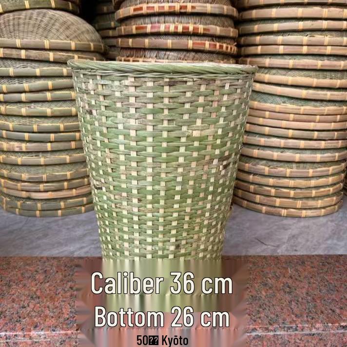Bamboo Vegetable Basket for Farm Stay Display and Storage