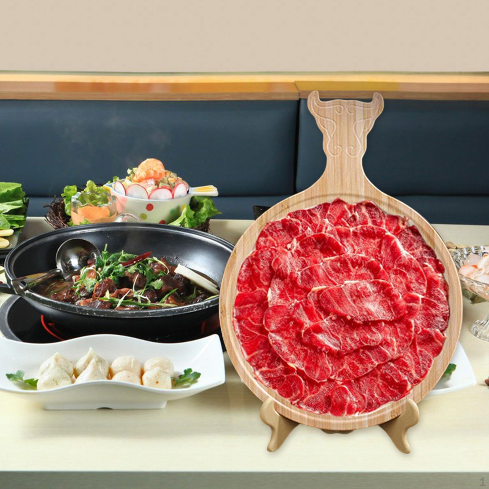 

Beef Slicing Serving Dish Cold Noodle Food Versatile Snack Dishes Sashimi Platter Soba 36.7cmx27.5cmx2.3cm