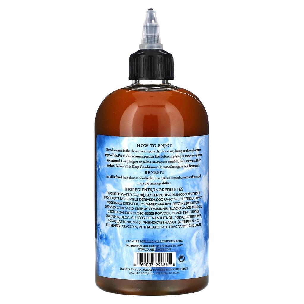 Invigorating Scalp Treatment Shampoo, Black Castor Oil + Cheve, 355Ml(12Fl Oz)