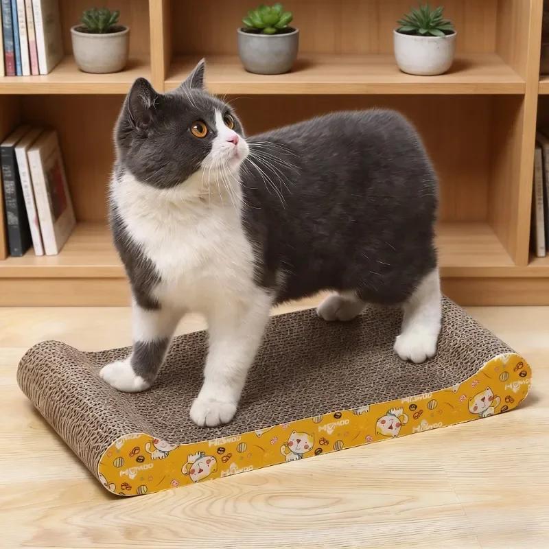 Scratch-resistant Cat Scratch Board Corrugated Board Scraper Sharpening Claw Cat Toy Sofa Bed Pet Claw Grinding Product For Cats