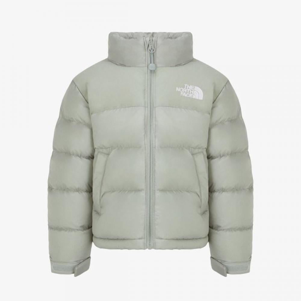 The North Face Kids New Puppy On Jacket Slate Khaki SLATE KHAKI/100
