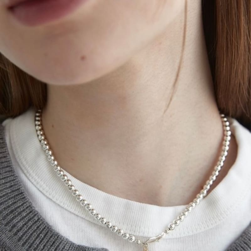 Moi moi Liebe Kugel Haken Halskette