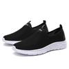 Men's Plus Size Summer Breathable Slip-on Mesh Shoes - Lightweight Soft Sole for Walking, Travel, Sports