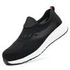 Herren Sicherheits-Sneaker mit Stahlkappe Anti-Quetschschlag Industrielle Arbeitsschuhe Leichte Durchstichsichere Herrenstiefel