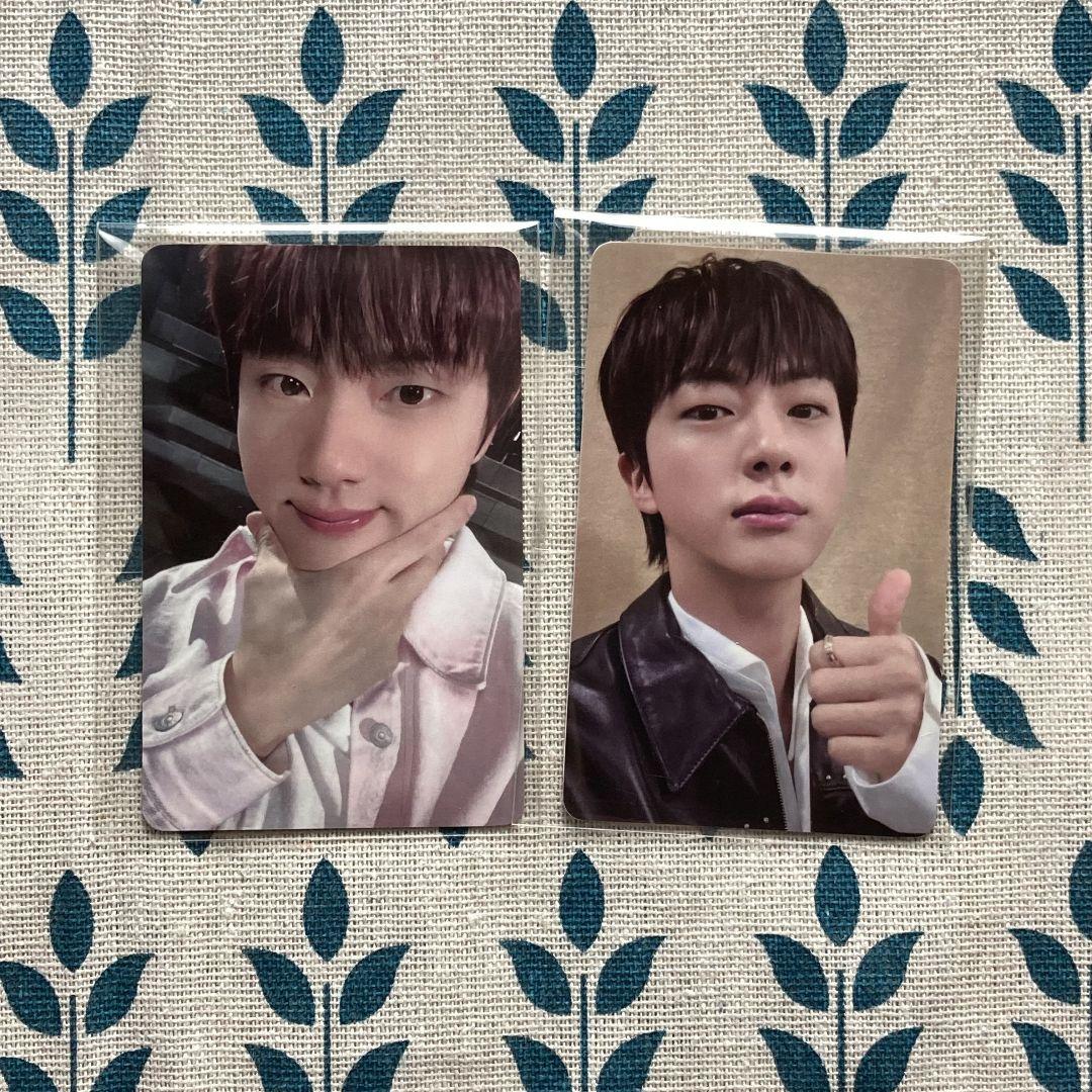 

[USED] BTS WEVERSE Happy Live Limited Edition JIN Trading Cards (2 Cards)