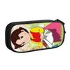 Anime Heidi Girl Of The Alps Comic Cartoon Pencil Case for Girls Boys Large Storage Pen Box Bag School Accessories