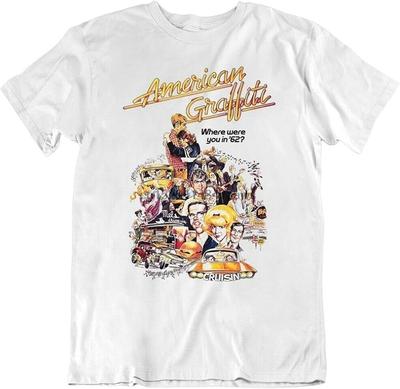 Men's American Graffiti Retro Movie T Shirt