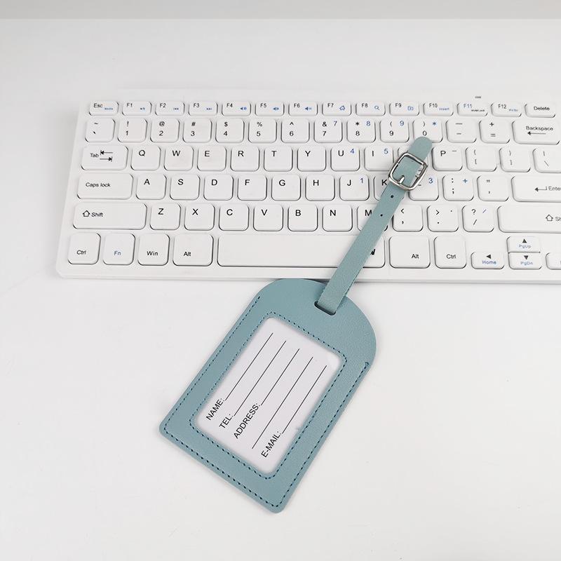 PU Leather Luggage ID Tag for Travel