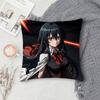 AAkame ga Kill Doublesided Printed Square Decorative Cushion Cover for Sofa Living Room Home Decor