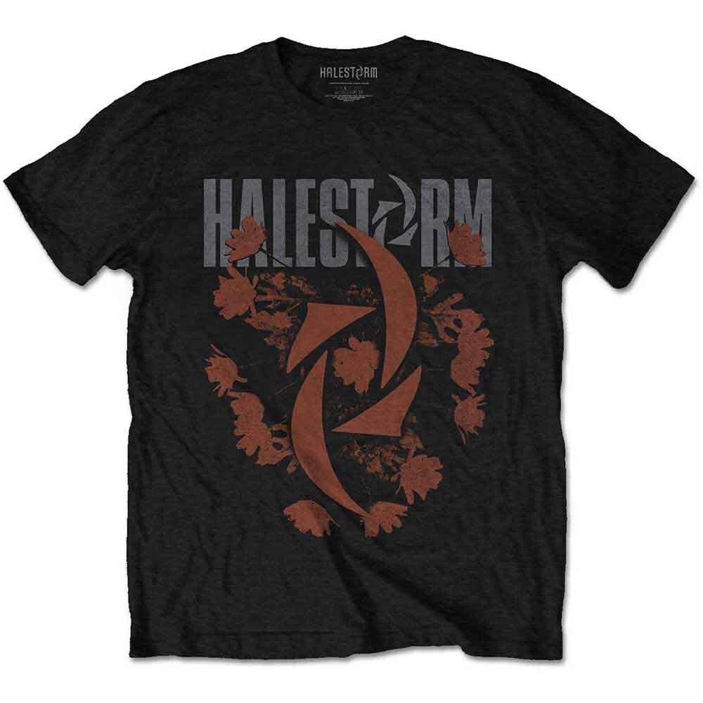 Halestorm Unisex T-Shirt: Bouquet (Medium) 4XL