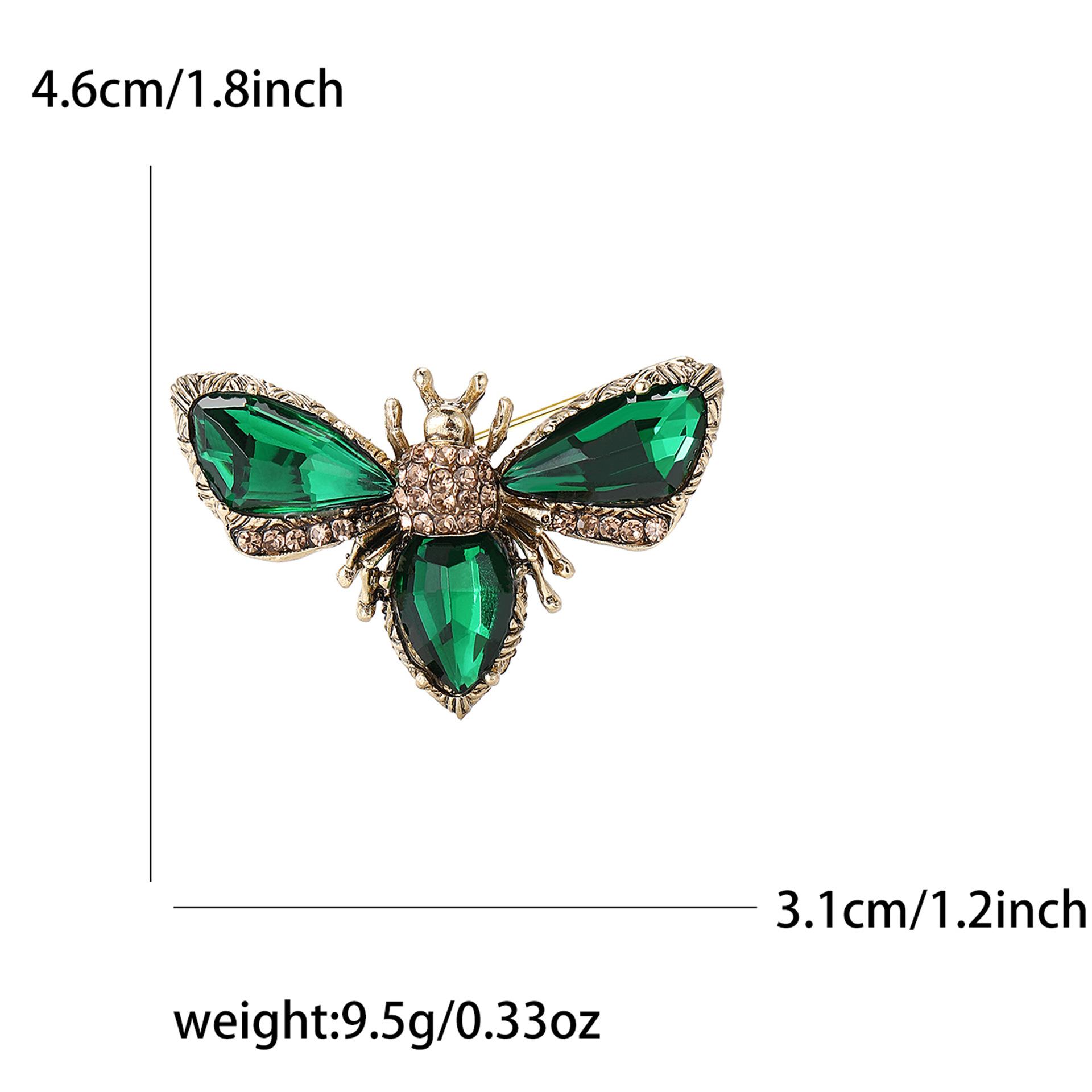 

Высококачественный сплав, стразы, пчела, брошь, изысканный креативный мужской и женский костюм, пальто, корсаж, ювелирное украшение, насекомое, булавка