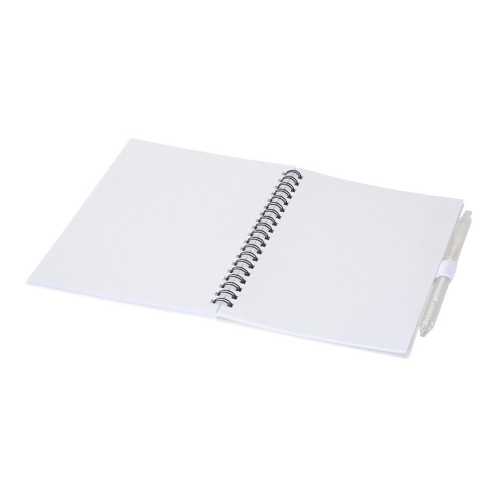 Floso Niove Soft Cover Recycled Plastic Notebook & Pen Set