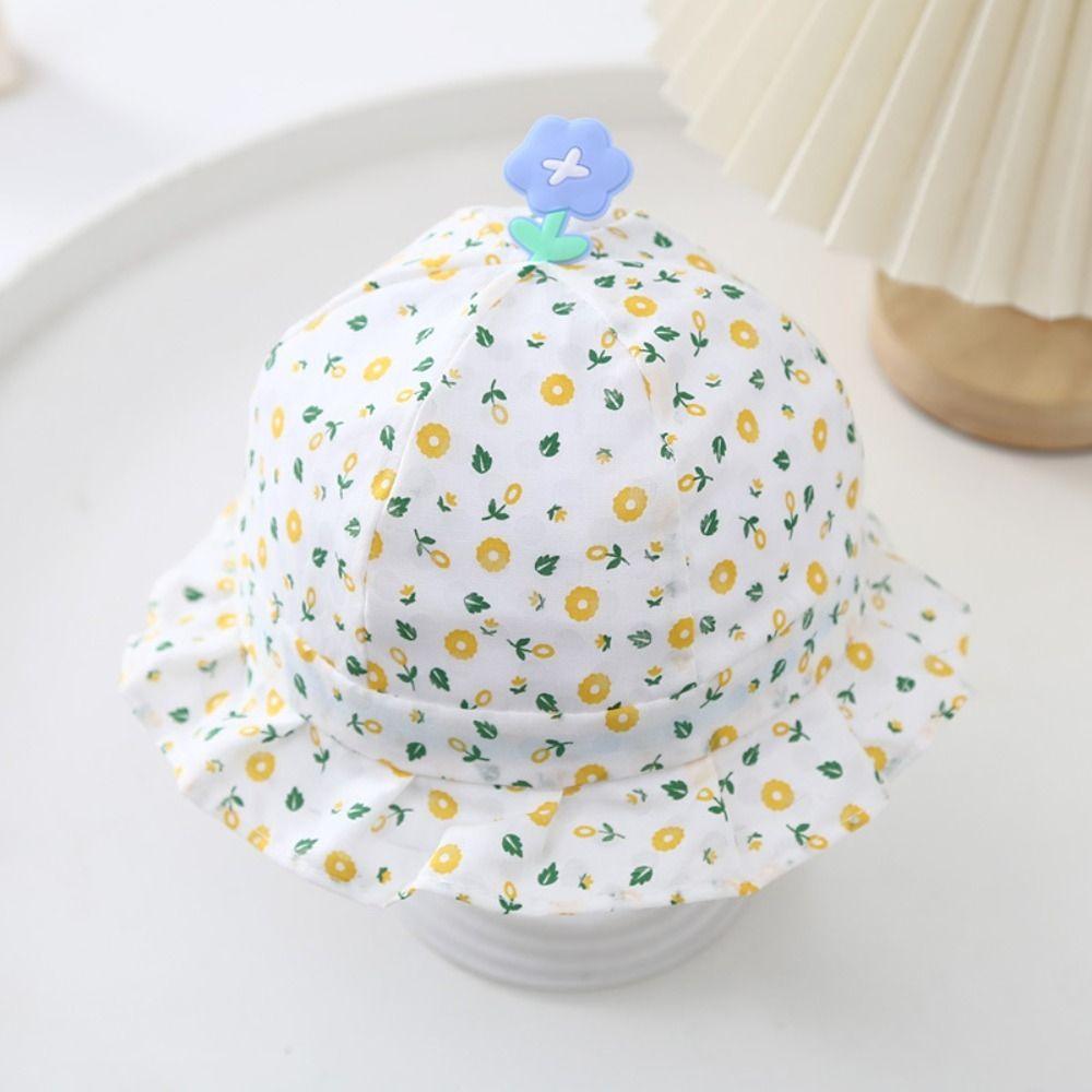 Thin Cotton Adjustable Baby Fisherman Hat Cute Thin Baby Hat Adjustable Baby Fisherman Hat
