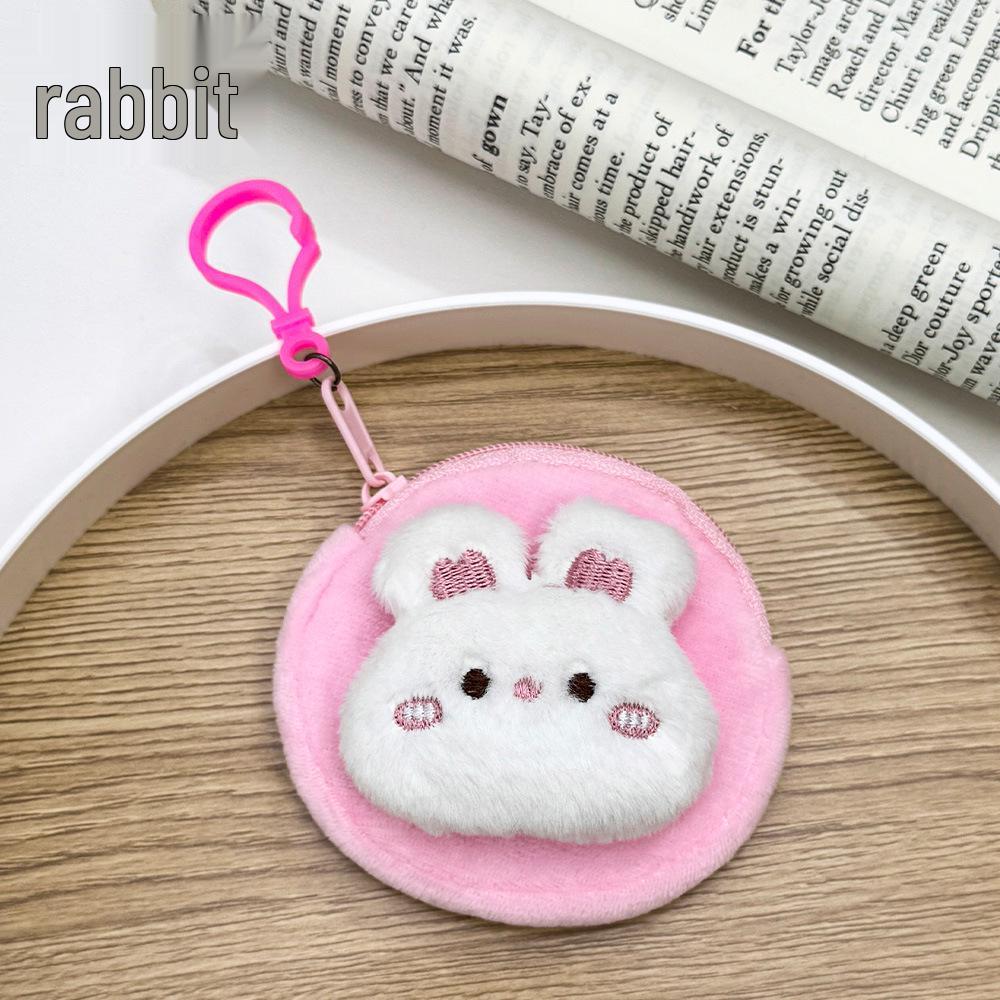 Süße Cartoon-Plüsch-Münzbörse – Multifunktionale Mini-Tasche & Kopfhörerhülle Geschenk